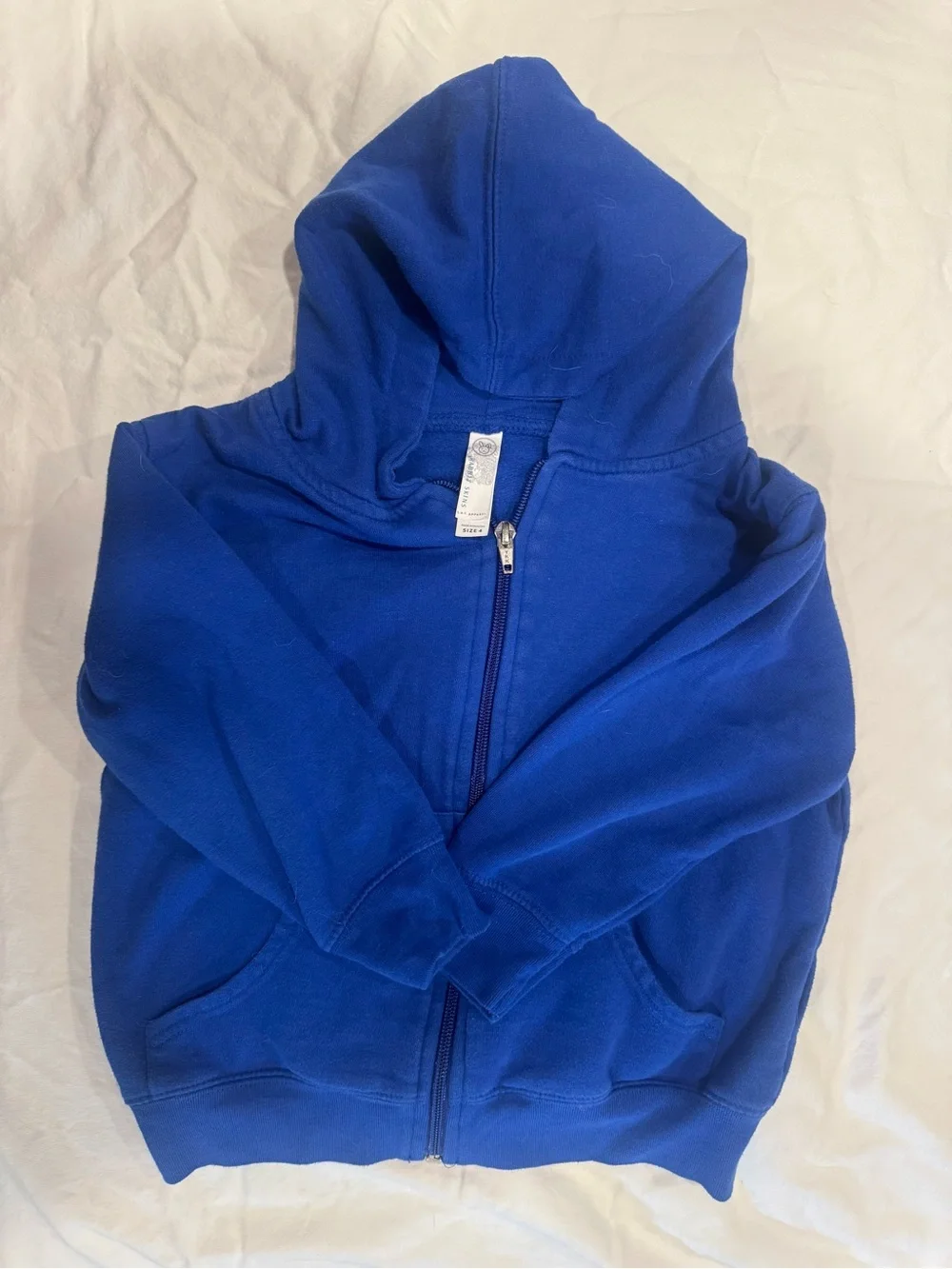 Kodiak Alaska Kids Royal Blue Hoodie with Red Seal Graphic